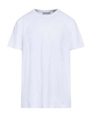 Trussardi Man T-shirt White Size 3xl Cotton, Elastane