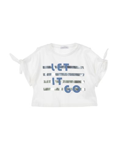 Meilisa Bai Babies'  Toddler Girl T-shirt White Size 4 Cotton, Elastane