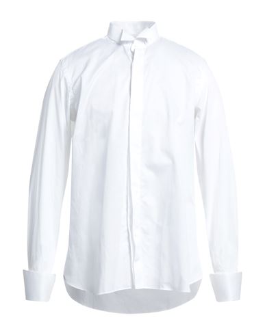 Alea Man Shirt White Size 17 Cotton