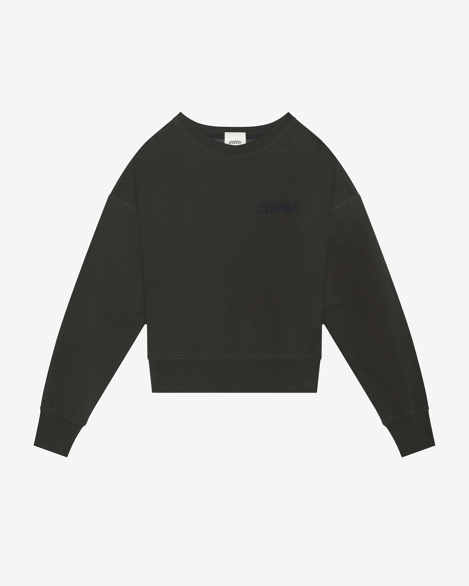 Shop Isabel Marant Shad Logo Sweatshirt In Grey