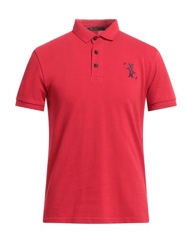 Billionaire Man Polo Shirt Red Size S Cotton
