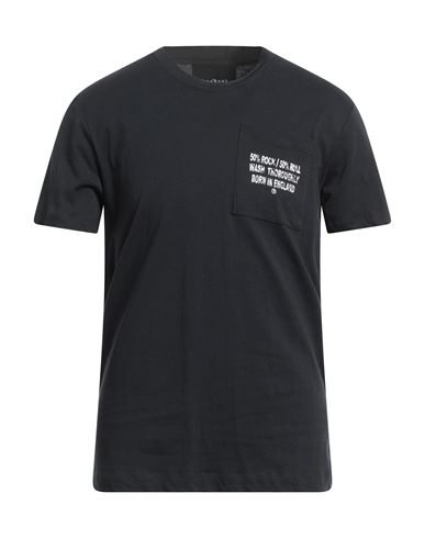 John Richmond Man T-shirt Black Size S Cotton