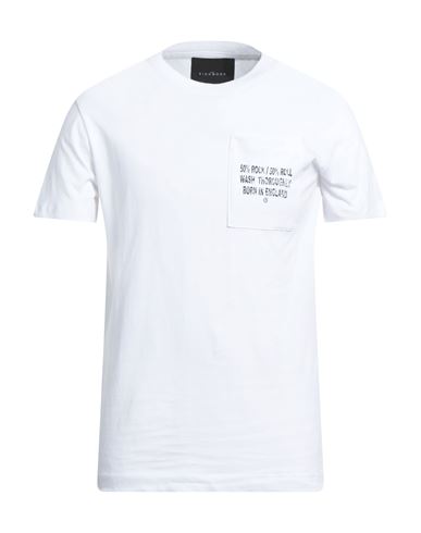 John Richmond Man T-shirt White Size S Cotton