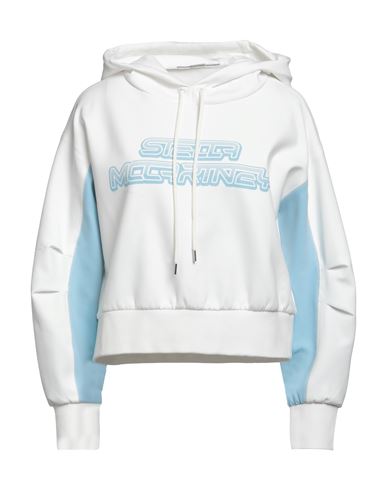 Stella Mccartney Woman Sweatshirt White Size 6-8 Polyamide, Elastane, Cotton