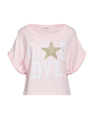 Relish Woman T-shirt Pink Size Xs Cotton