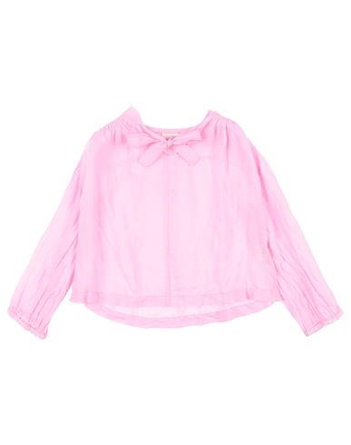 Longlive Thequeen Babies'  Toddler Girl Blouse Pink Size 6 Ramie