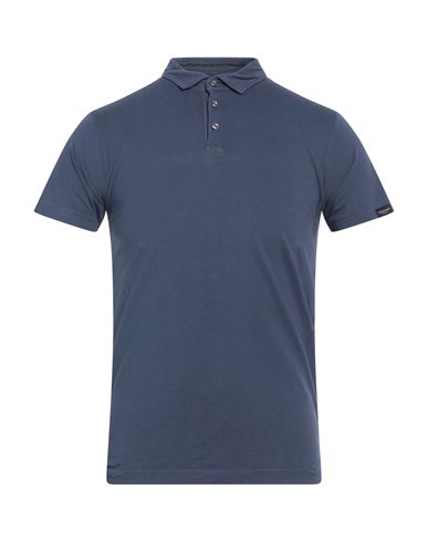 Homeward Clothes Man Polo Shirt Navy Blue Size S Cotton