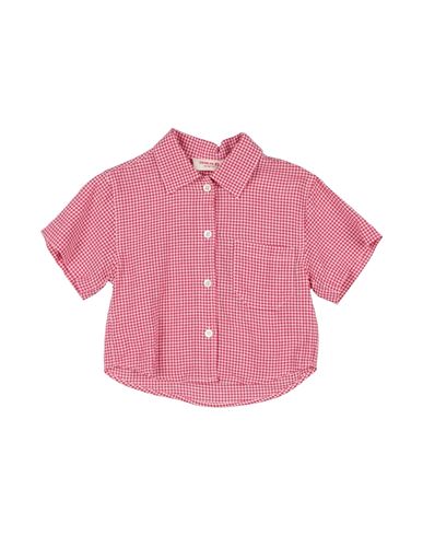 Maan Babies'  Toddler Girl Shirt Magenta Size 4 Cotton