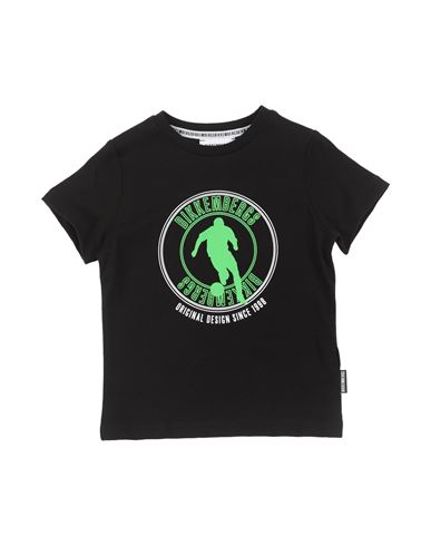 Bikkembergs Babies'  Toddler Boy T-shirt Black Size 5 Cotton