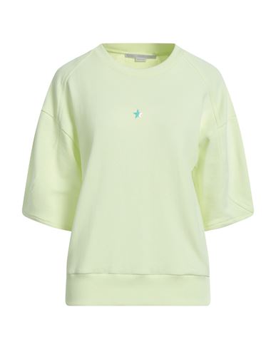 Stella Mccartney Woman Sweatshirt Acid Green Size 0-2 Cotton, Lyocell