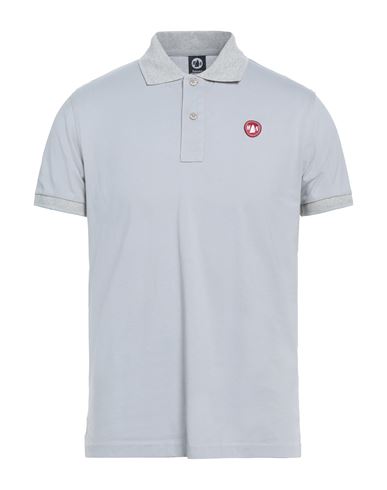 Murphy & Nye Man Polo Shirt Light Grey Size Xl Cotton