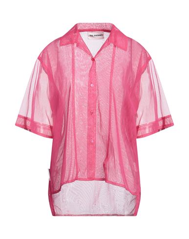 Des Phemmes Des_phemmes Woman Shirt Fuchsia Size 6 Nylon In Pink