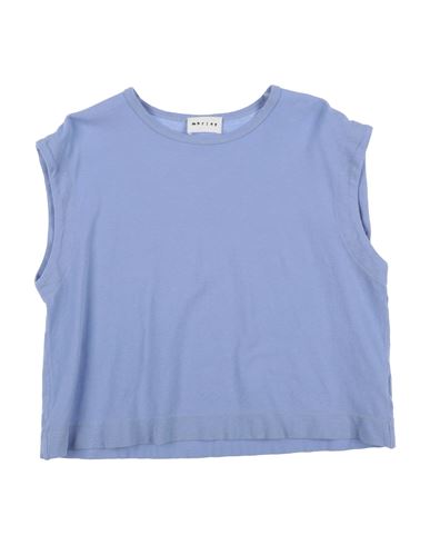 Morley Babies'  Toddler Girl T-shirt Light Blue Size 4 Cotton, Linen