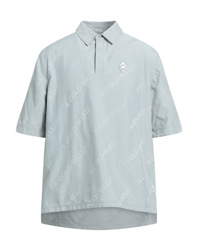 A-cold-wall* Man Polo Shirt Grey Size 40 Polyamide