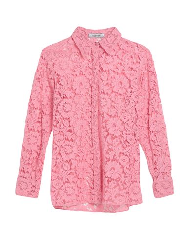 Valentino Garavani Woman Shirt Pink Size 8 Viscose, Cotton, Polyamide