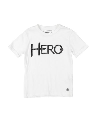 Héros Babies' Heros Toddler Boy T-shirt White Size 6 Cotton