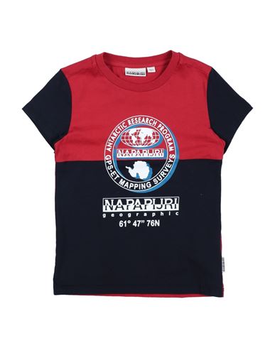 Napapijri Babies'  Toddler Boy T-shirt Red Size 6 Cotton