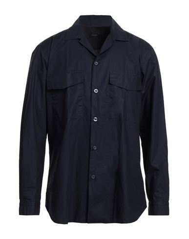 Liu •jo Man Man Shirt Midnight Blue Size S Cotton