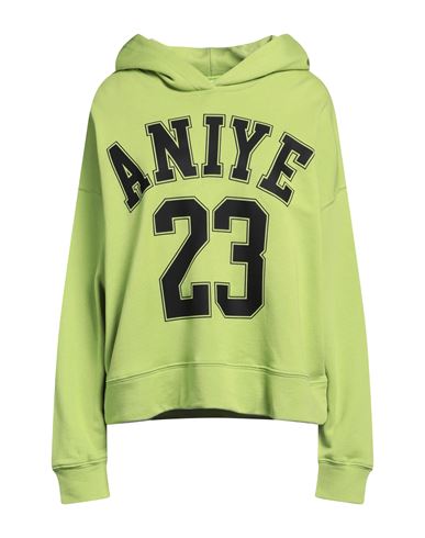 Aniye By Woman Sweatshirt Green Size 10 Cotton