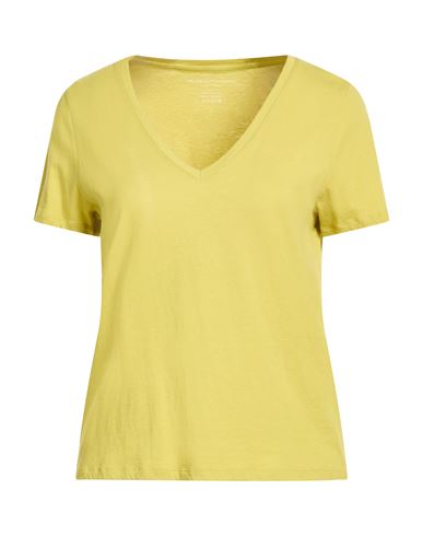 Majestic Filatures Woman T-shirt Lime Green Size 3 Cotton