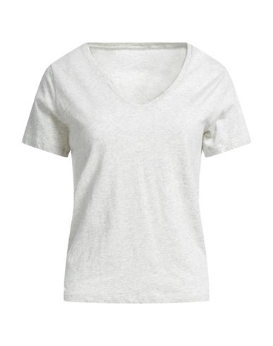 Majestic Filatures Woman T-shirt Light Grey Size 1 Cotton