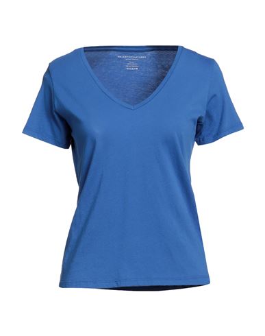 Majestic Filatures Woman T-shirt Light Blue Size 1 Cotton