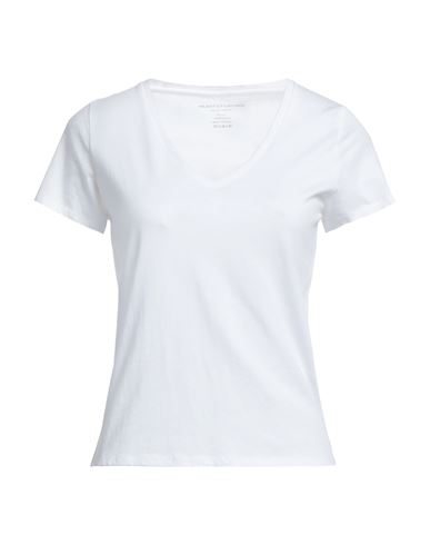 MAJESTIC MAJESTIC FILATURES WOMAN T-SHIRT WHITE SIZE 1 COTTON