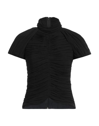 Rochas Woman Blouse Black Size 8 Polyester