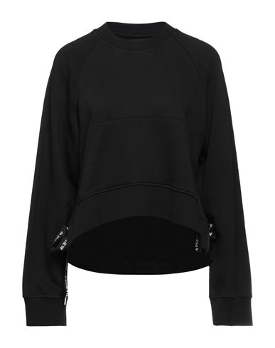 5preview Woman Sweatshirt Black Size S Cotton, Polyester
