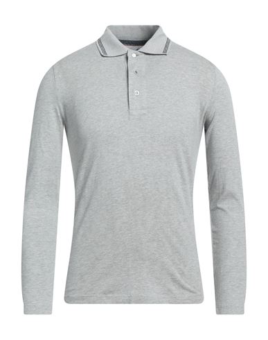 Jacob Cohёn Man Polo Shirt Grey Size M Cotton