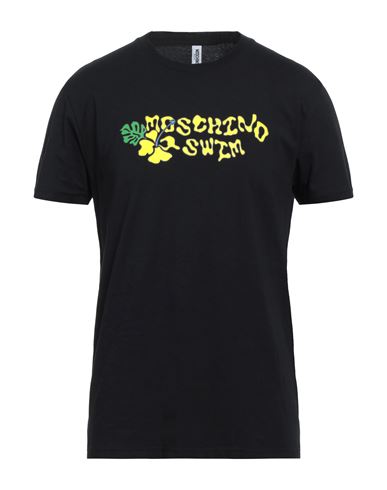 Moschino Man T-shirt Black Size Xxl Cotton