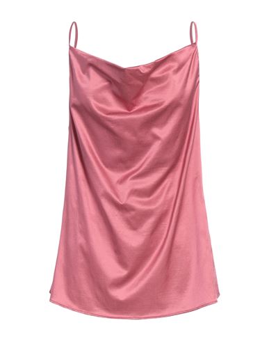 Jijil Woman Top Pastel Pink Size 6 Cotton, Silk, Elastane