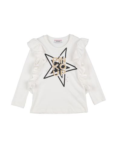 Pinko Up Babies'  Toddler Girl T-shirt White Size 6 Cotton