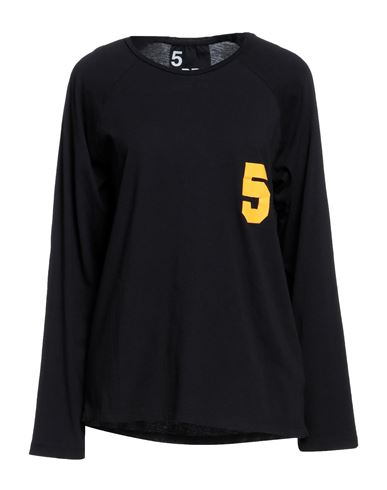 5preview Woman T-shirt Black Size Xs Cotton