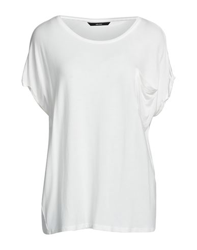 Vero Moda Woman T-shirt Cream Size Xl Lyocell, Elastane In White