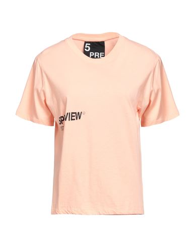 5preview Woman T-shirt Salmon Pink Size Xs Cotton