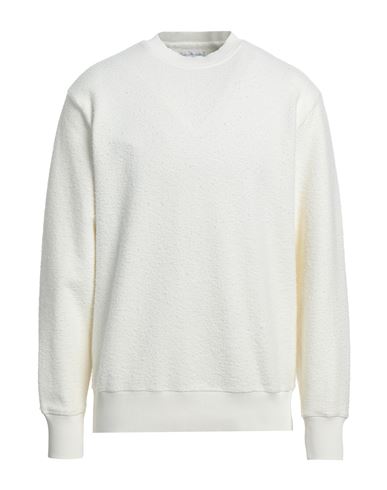 Shop Pt Torino Man Sweatshirt Off White Size 44 Cotton