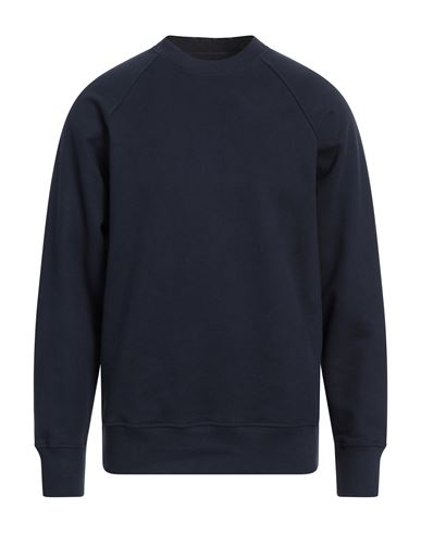 Shop Pt Torino Man Sweatshirt Navy Blue Size 36 Cotton