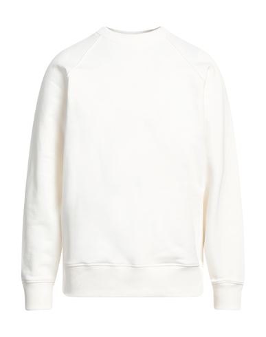 Pt Torino Man Sweatshirt Ivory Size 44 Viscose, Elastane, Polyurethane In White
