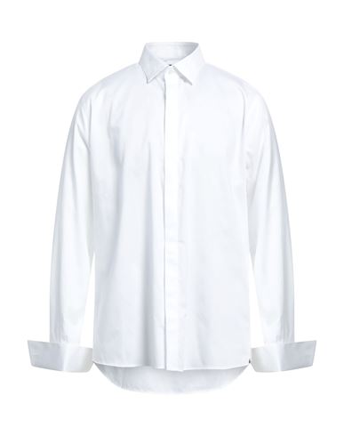 Alea Man Shirt White Size 17 ¾ Cotton