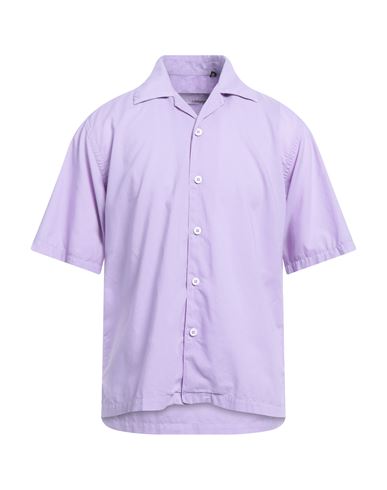 Costumein Man Shirt Light Purple Size 16 Cotton
