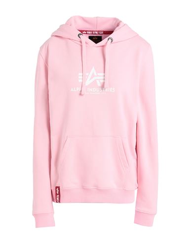 Alpha Industries Woman Sweatshirt Pink Size Xs Cotton, Polyester