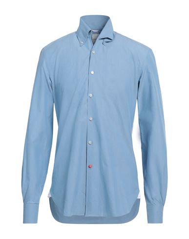 Jacob Cohёn Man Shirt Sky Blue Size 15 ¾ Cotton