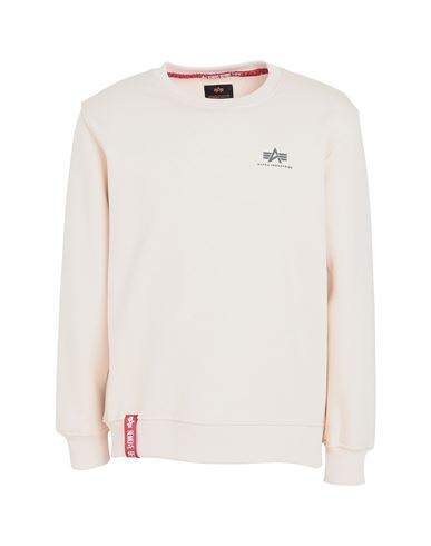 Alpha Industries Man Sweatshirt Blush Size Xl Cotton, Polyester In Pink