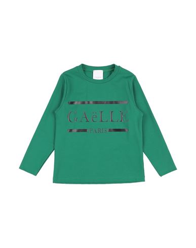 Gaelle Paris Babies' Gaëlle Paris Toddler Boy T-shirt Emerald Green Size 6 Cotton, Elastane