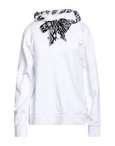 Replay Woman Sweatshirt White Size S Cotton