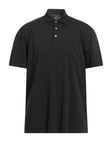 Bl'ker Man Polo Shirt Black Size 3xl Cotton