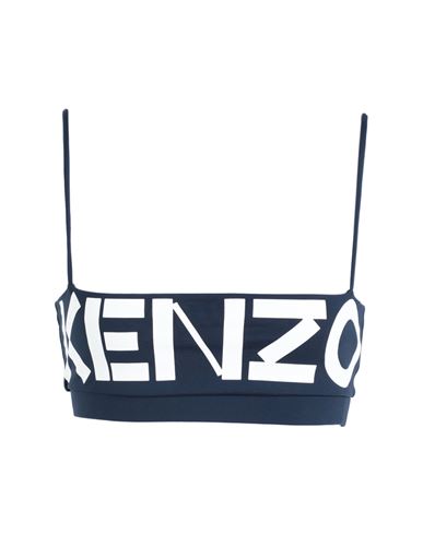 Shop Kenzo Woman Top Navy Blue Size L Polyamide, Elastane