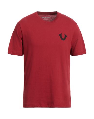 True Religion Man T-shirt Red Size S Cotton