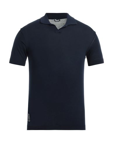 Blauer Man Sweater Navy Blue Size S Cotton